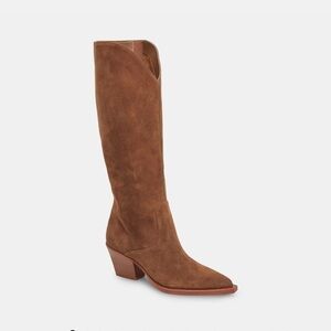Dolce Vita Raj Brown Suede Boots